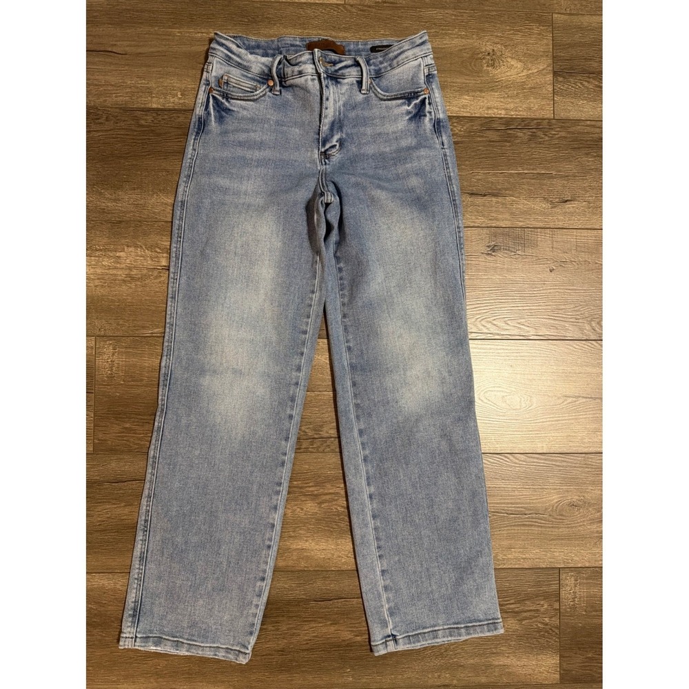 Judy Blue Los Angeles Womens Size 7/28 Light Wash Straight Fit Denim Jeans